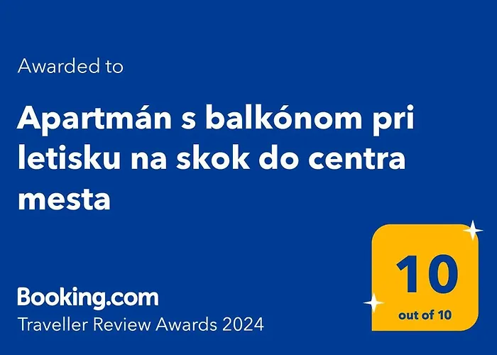 S Klimatizaciou A Balkonom Pri Letisku Bts Apartament Bratysława